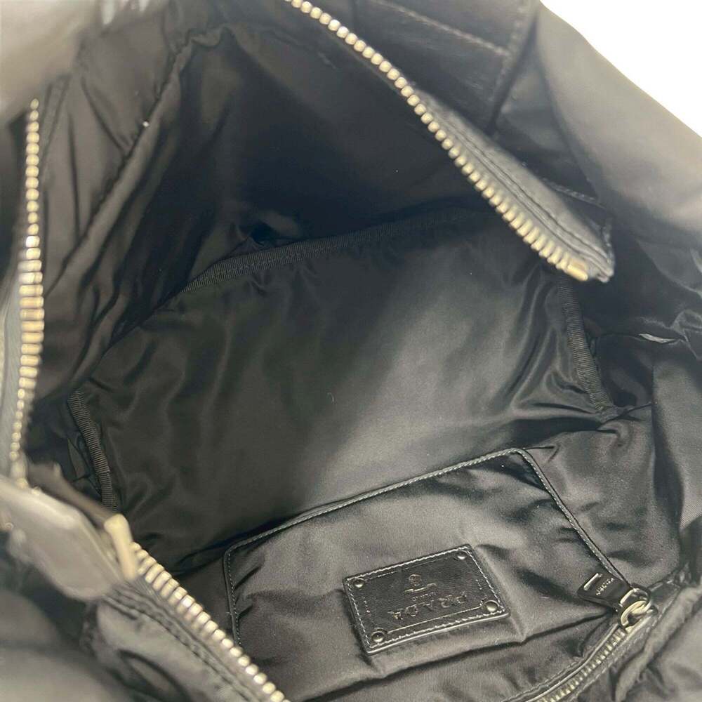 PRADA Black Leather Shoulder Bag - Picture 9 of 10